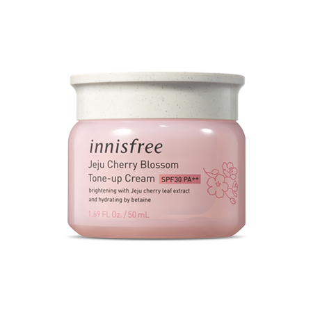 kem dưỡng ẩm innisfree jeju cherry blossom tone-up cream SPF30 PA+++