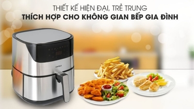 Review nồi chiên không dầu Hafele có mấy loại, dùng tốt không