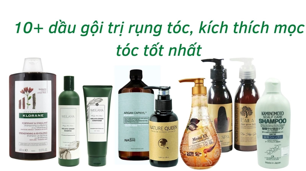 Top 10 Sản phẩm dầu gội kích thích mọc tóc hiệu quả nhất - toplist.vn
