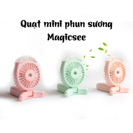 Quạt cầm tay mini phun sương Magicsee