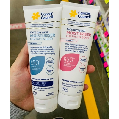 Kem chống nắng Cancer Council Face Day Moisturizer