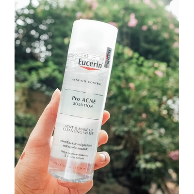 Nước tẩy trang Eucerin ProAcne Acne & Make Up Cleansing Water