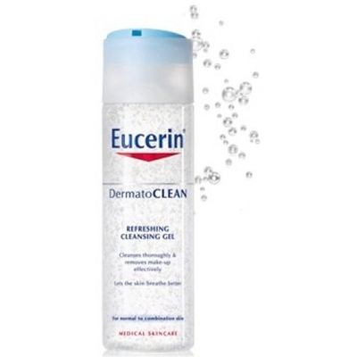 Sữa rửa mặt Eucerin Dermatoclean Refreshing