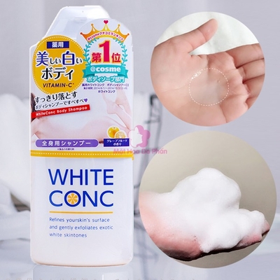 Sữa tắm trắng da toàn thân White Conc Nhật Bản