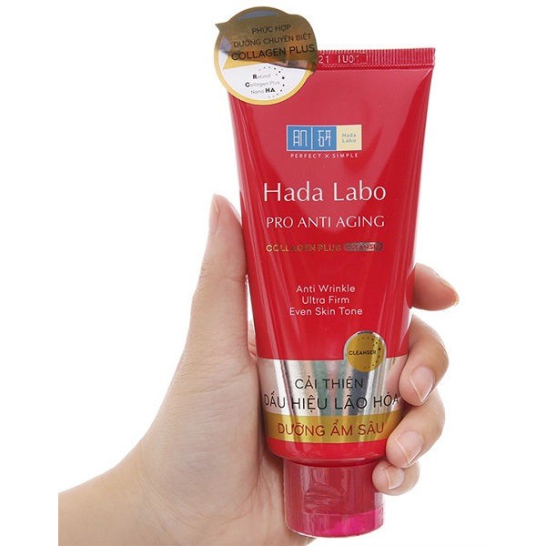 Hada Labo Pro Anti Aging Collagen Plus CLeanser
