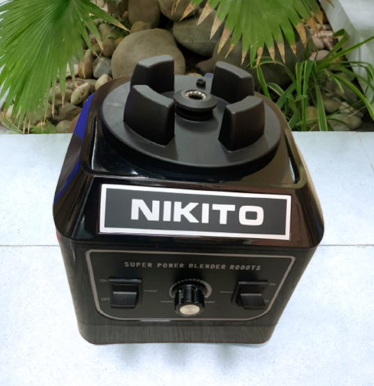 review máy xay công nghiệp nikito