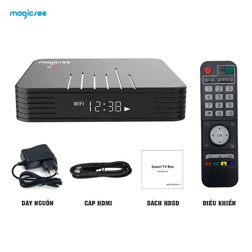 Review Android TV Box Magicsee N5 Max