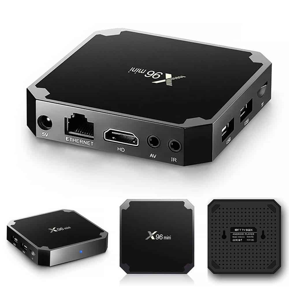review android tv box X96 mini