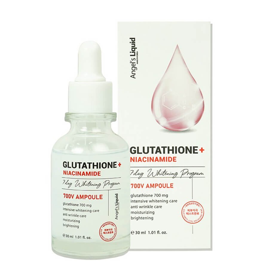 Serum dưỡng trắng da 7 Day Whitening Program Glutathione 700 V- Ample