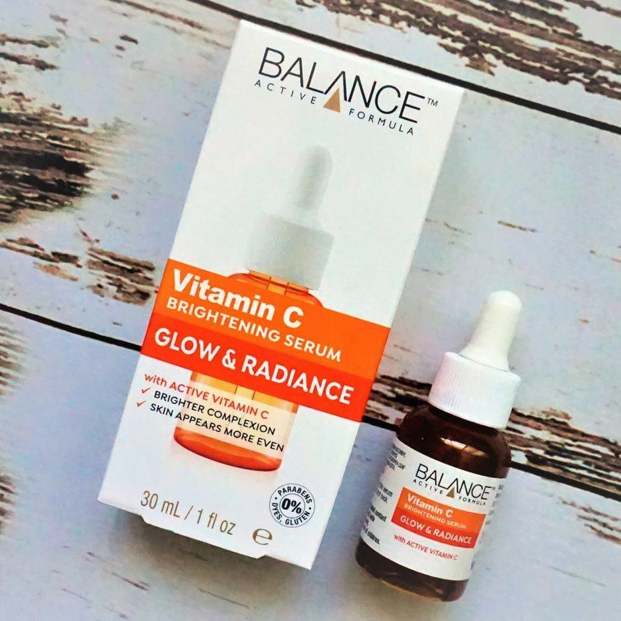 Thành phần của serum sáng da, mờ thâm Balance Vitamin C