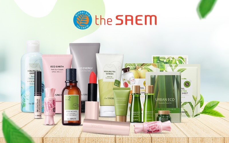 Các dòng sản phẩm của thương hiệu The Saem