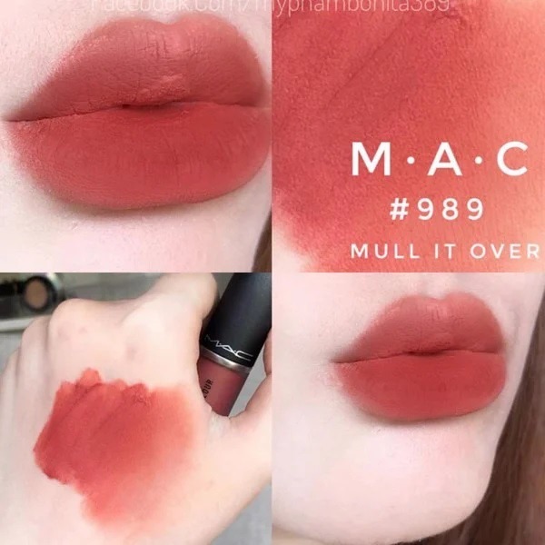 Son Kem MAC Powder Kiss Liquid Lipcolour Màu 989