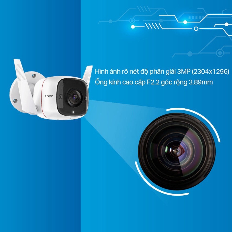 Camera chống trộm TP-Link Tapo C310 3MP