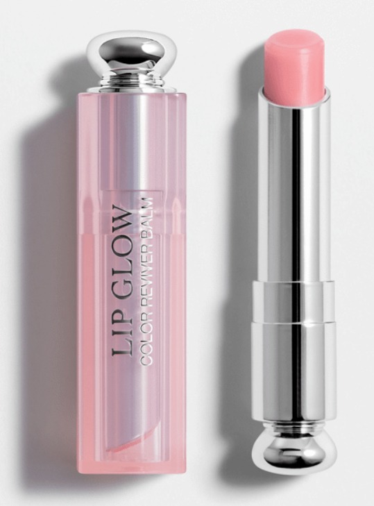 Thiết kế  son Dior Addict Lip Glow vỏ hồng tiểu thư bên ngoài 